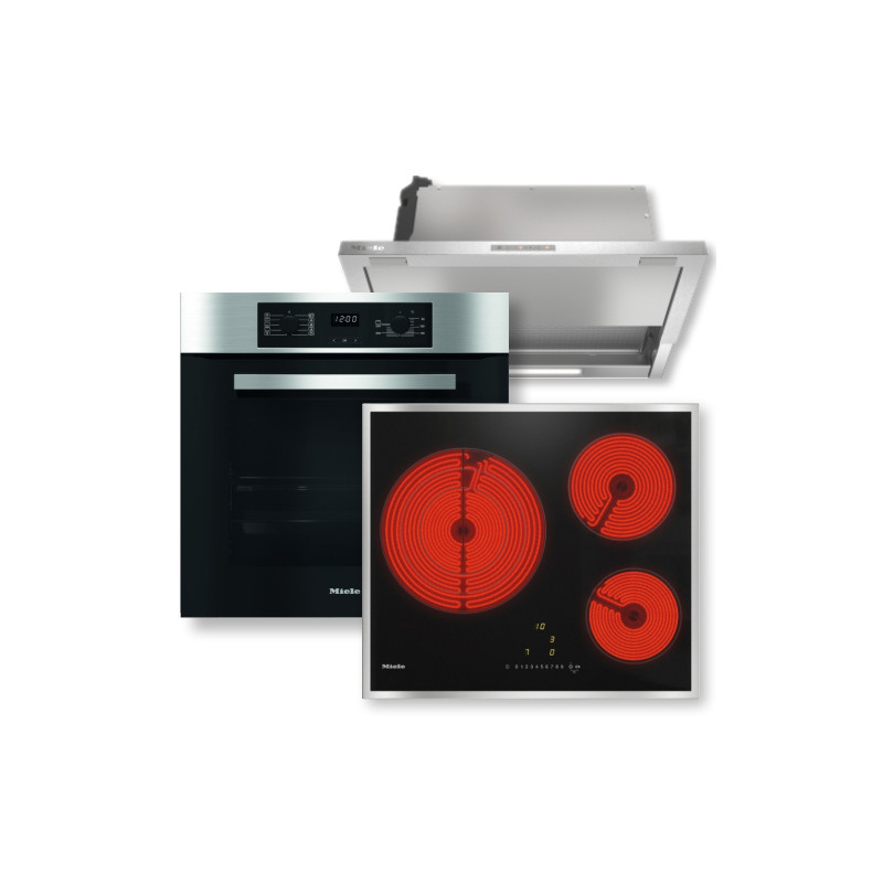Комплект Фурна, Плот и аспиратор Miele Комплект Фурна, Плот и аспиратор Miele
