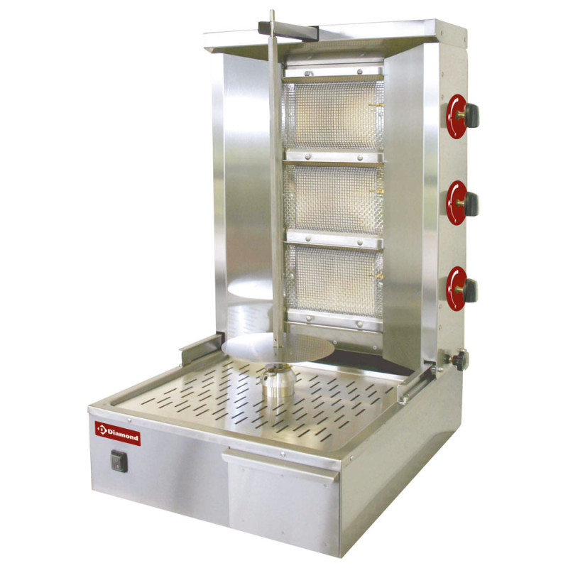 Газов грил Gyros DIAMOND KEB-G61 35 кг Газов грил Gyros DIAMOND KEB-G61 35 кг