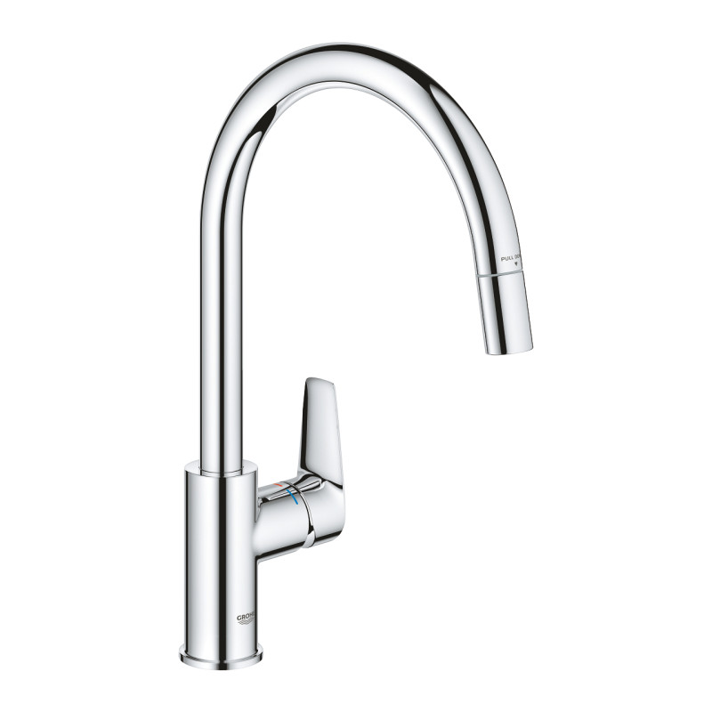 Смесител за кухня едноръкохватков BauEdge Grohe 30536000 Смесител за кухня едноръкохватков BauEdge Grohe 30536000