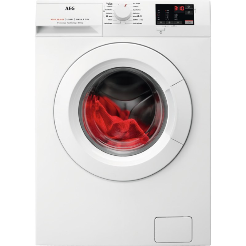 Пералня със сушилня AEG L6WNJ68W Пералня със сушилня AEG L6WNJ68W