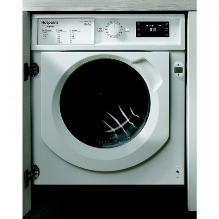 Вградена пералня Hotpoint-Ariston BI WDHG 861484 EU , 1400 об./мин., 6 kg, 8.00 kg, C