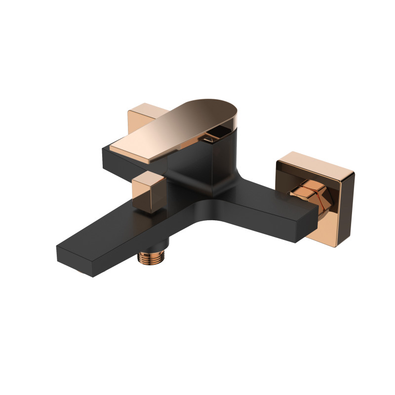 Стенен смесител за душ система invena Midnight Стенен смесител за душ система invena Midnight