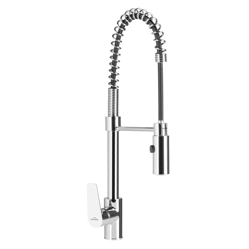 СМЕСИТЕЛ ЗА КУХНЯ INVENA DOKOS, ХРОМ СМЕСИТЕЛ ЗА КУХНЯ INVENA DOKOS, ХРОМ