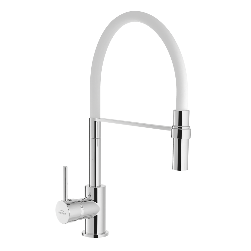 Смесител за кухня invena Kameleon, бял Смесител за кухня invena Kameleon, бял