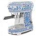 Еспресо кафемашина SMEG ECF02DGBEU с дизайн на Dolce & Gabbana, 50's Style, 15 бара, 1350 W