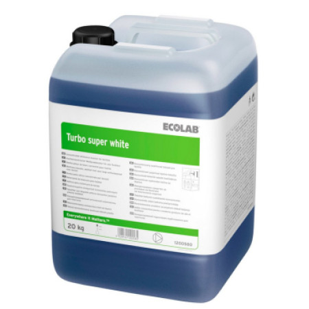 Препарат Ecolab Turbo super white 20кг.