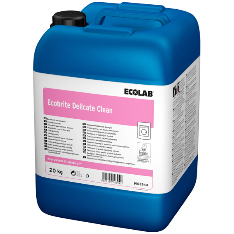 Перилен препарат Ecobrite Delicate Clean 20кг. Перилен препарат Ecobrite Delicate Clean 20кг.