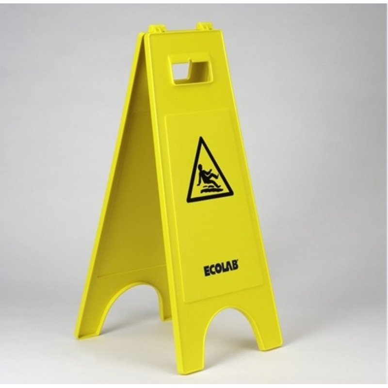 WARNING SIGN Предупредителен знак Хлъзгав под Ecolab WARNING SIG