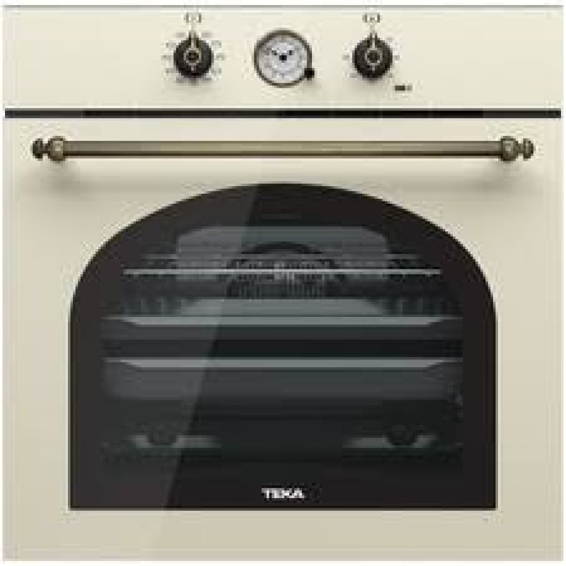Мултифункционална фурна Teka с 10 функции с ретро дизайн HRB 6300 ВАНИЛИЯ / СРЕБРО Мултифункционална фурна Teka с 10 функции с ретро дизайн HRB 6300 ВАНИЛИЯ / СРЕБРО