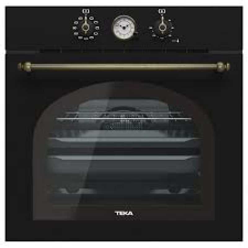 Мултифункционална фурна Teka с 10 функции с ретро дизайн HRB 6300 АНТРАЦИТ / МЕСИНГ Мултифункционална фурна Teka с 10 функции с ретро дизайн HRB 6300 АНТРАЦИТ / МЕСИНГ