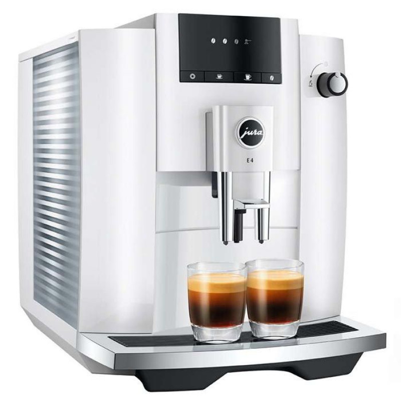 Кафемашина JURA E4 Piano White (EA) Кафемашина JURA E4 Piano White (EA)