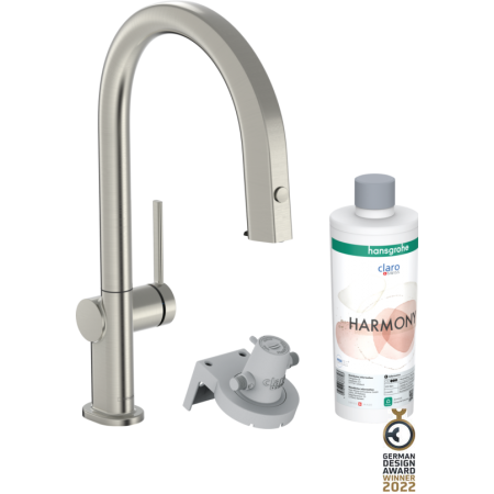 Смесител за кухня Hansgrohe Aqittura M91-H210, Stainless Steel Finish, pull-out, sBox