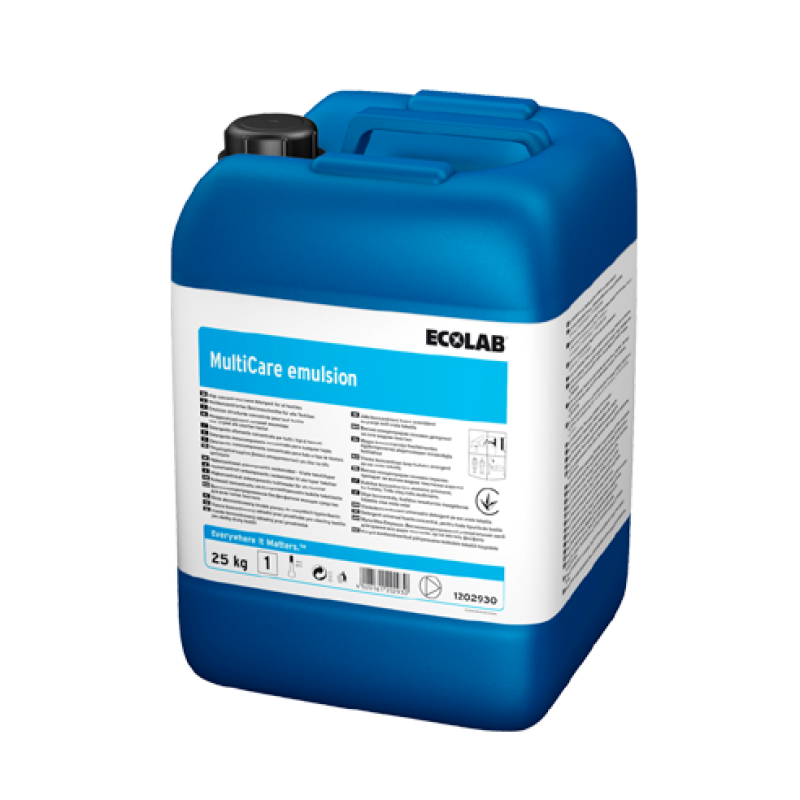Високоефективна емулсия за изпиране на текстилни изделия Ecolab Multicare Emultion 23кг. Високоефективна емулсия за изпиране на текстилни изделия Ecolab Multicare Emultion 23кг.