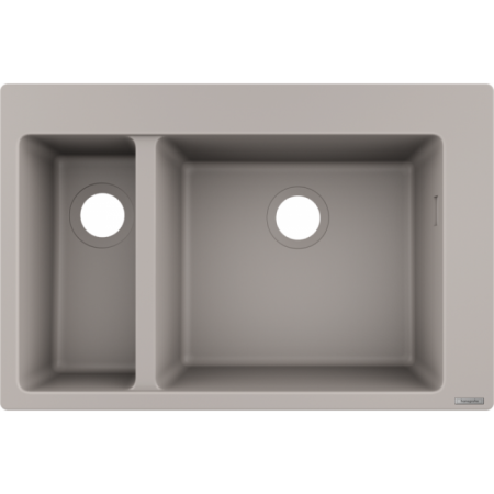 Кухненска мивка hansgrohe S510-F635-Concretegrey