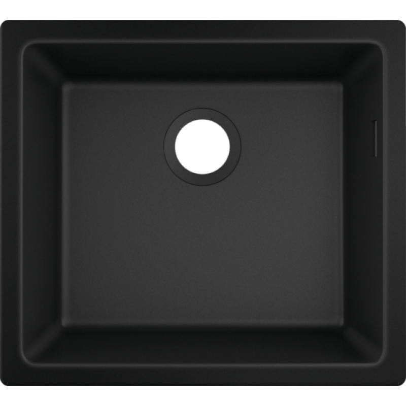 Кухненска мивка за монтаж под плот hansgrohe S510-U450-Graphiteblack Кухненска мивка за монтаж под плот hansgrohe S510-U450-Graphiteblack
