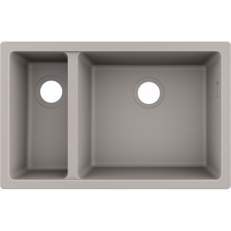 Кухненска мивка за монтаж под плот hansgrohe S510-U635-Concretegrey Кухненска мивка за монтаж под плот hansgrohe S510-U635-Concretegrey