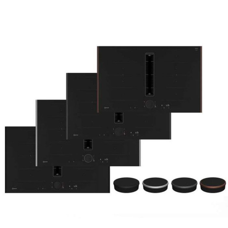 Индукционен плот с вградена вентилация 80 cm NEFF Flex Design V68YYX4C0 Индукционен плот с вградена вентилация 80 cm NEFF Flex Design V68YYX4C0