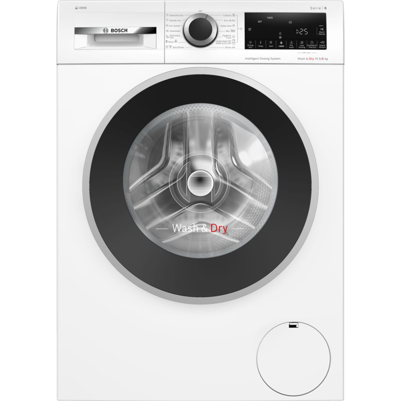 Пералня със сушилня BOSCH WNG254A0BY 10.5/6 kg, 1400 rpm - Серия 6 Пералня със сушилня BOSCH WNG254A0BY 10.5/6 kg, 1400 rpm - Серия 6