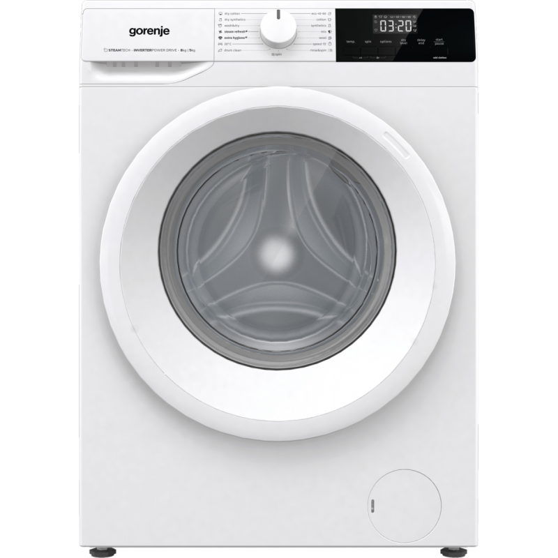 Комбинирана пералня със сушилна Gorenje W3D2A854ADS - 8 кг.