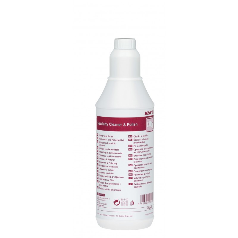 Почистващ препарат Ecolab Kay Specialty Cleaner & Polish 1l.