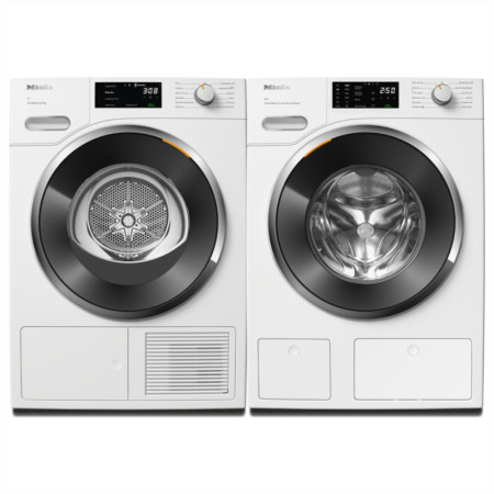 Комплект Miele Пералня WWG 880 WCS + Сушилня TWH 780 WP