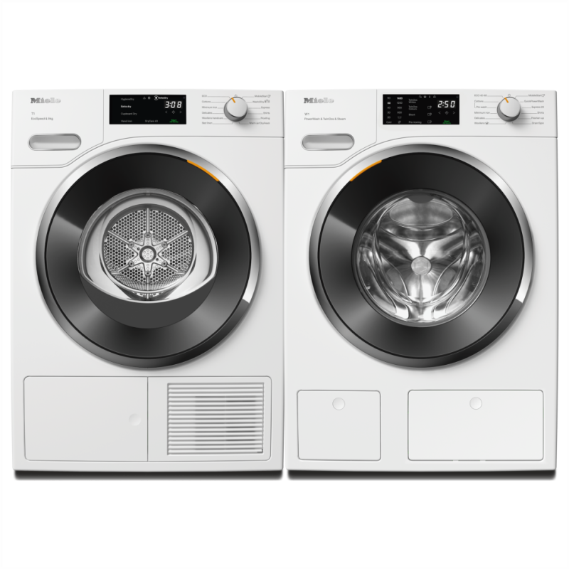 Комплект Miele Пералня WWG 880 WCS + Сушилня TWH 780 WP Комплект Miele Пералня WWG 880 WCS + Сушилня TWH 780 WP