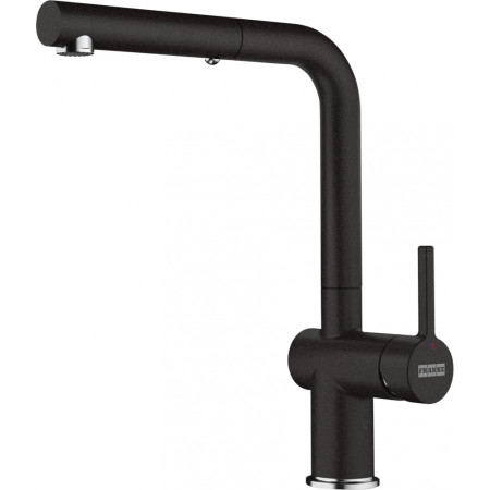 СМЕСИТЕЛ FRANKE ACTIVE L PULL OUT ONYX