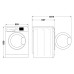 Пералня  Whirlpool  FFB 8258 WV EE