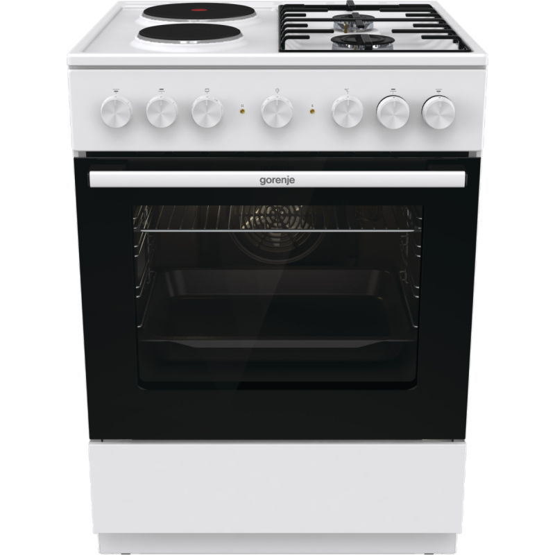 Комбинирана печка Gorenje GK6B41WF - 60 см Комбинирана печка Gorenje GK6B41WF - 60 см