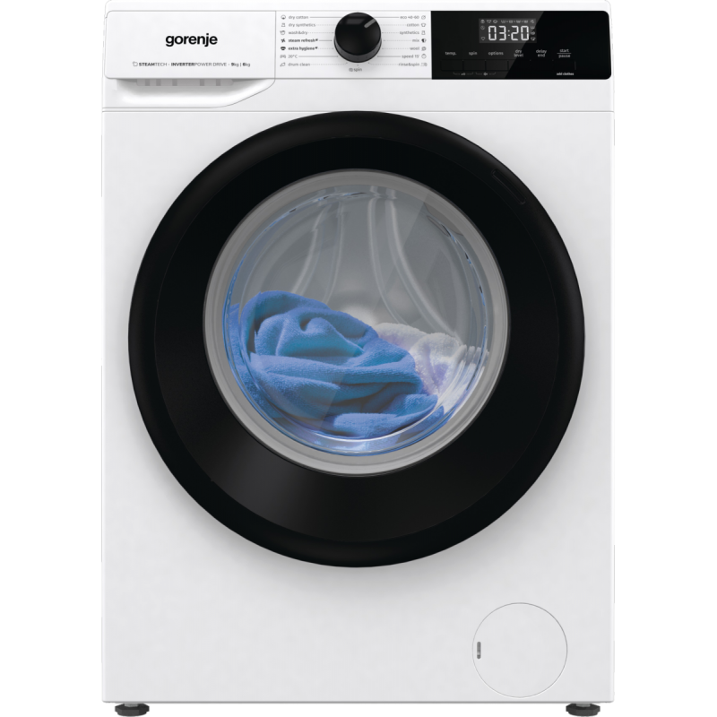 Комбинирана пералня със сушилна Gorenje W1D2A964ADS - 9 кг.