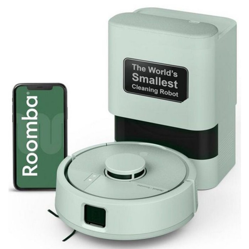 Прахосмукачка робот IRobot Mini Combo + AutoEmpty dock (Mint)
