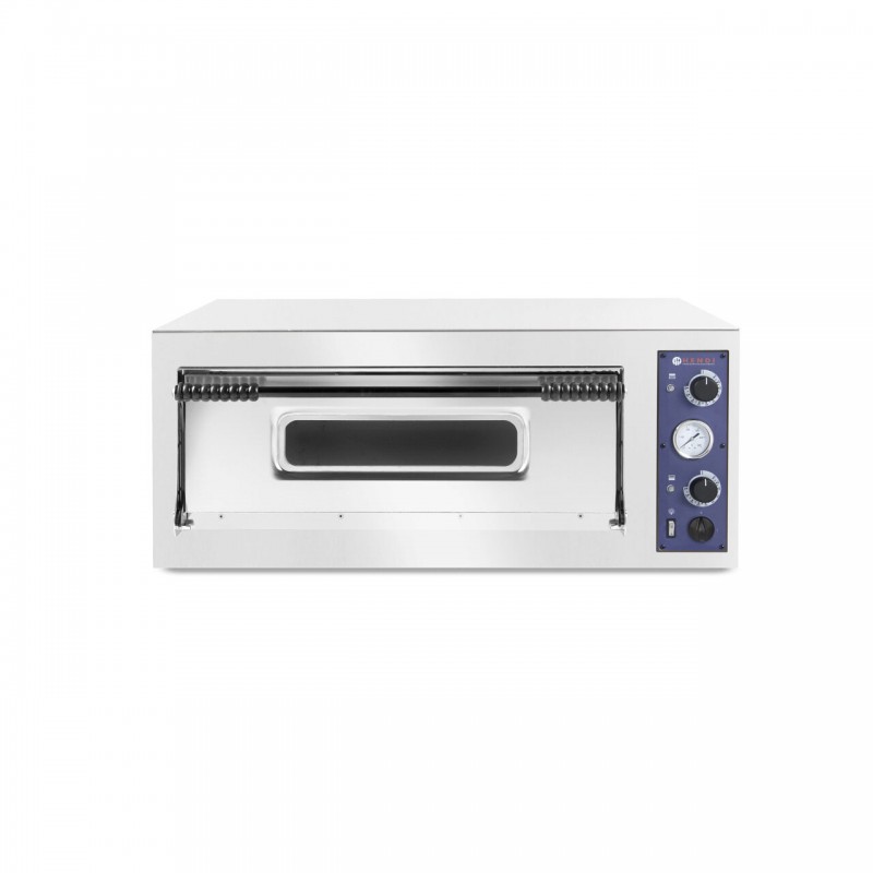 Професионална фурна за пица Basic XL 4 Inox 1 камера 6000 W температурен диапазон 50?C - 500?C Hendi 1000x844x(H)413 mm