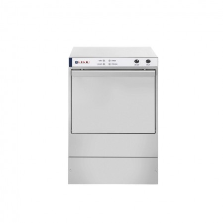 Професионална машина за миене на стъкло с помпа за препарат K40 Hendi 230 W 470x510(+325)x(H)710 mm