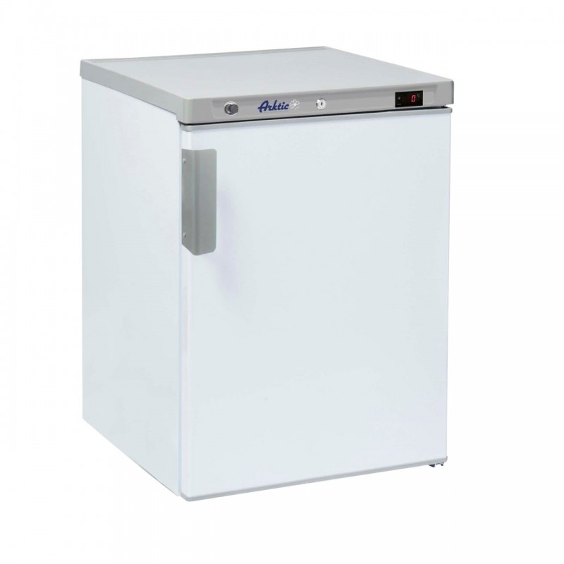 Професионален хладилник Hendi Budget Line с 1 врата 200, L598x623x(H)838 mm, неръждаема стомана, 111 W, 230