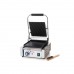 Професионална скара контактна, оребрена горна част, гладка долна част, 1800W, термостат 0-300 gr C, грил повърхност 22 x 23 cm, размери 29x37x(H)21 cm, Hendi