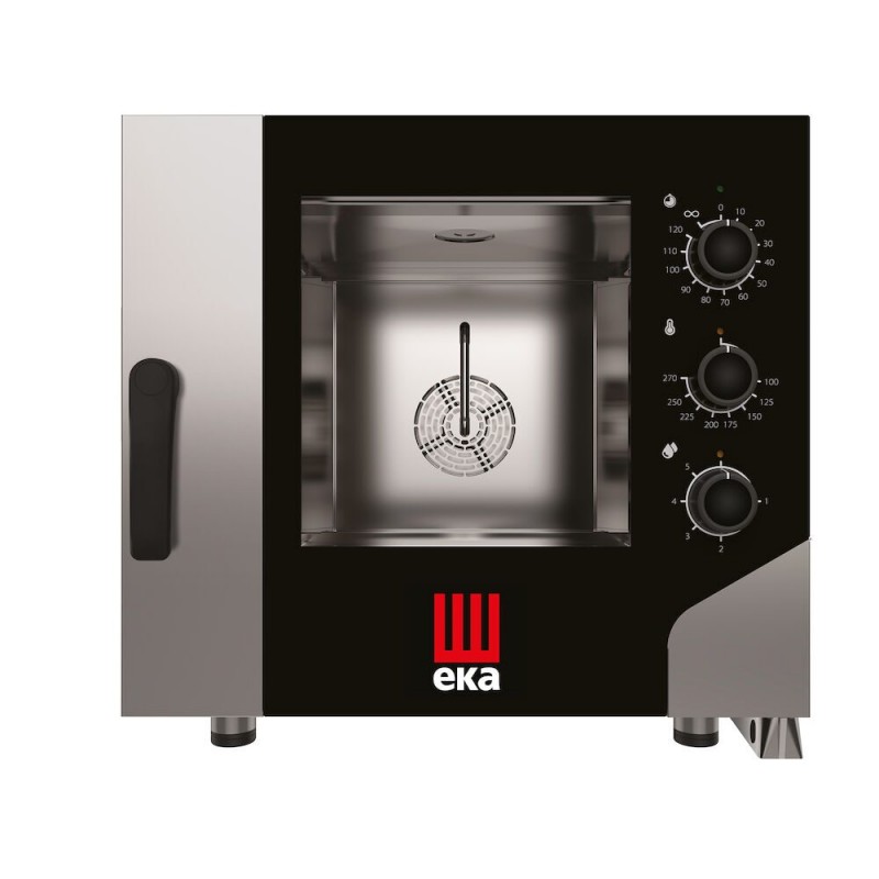 Фурна на пара с 5 тави GN1/1,400V/7800W, 730x855x(H)700mm