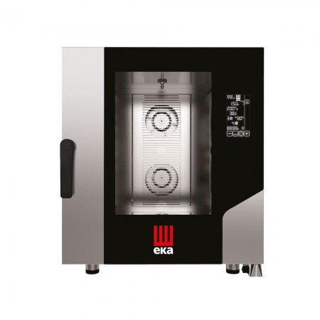 Електрическа конвекторна фурна за гастрономия, Millennial Black Mask Gastro, 7 тави x GN 1/1, 730×784×(H)850 mm, Hendi