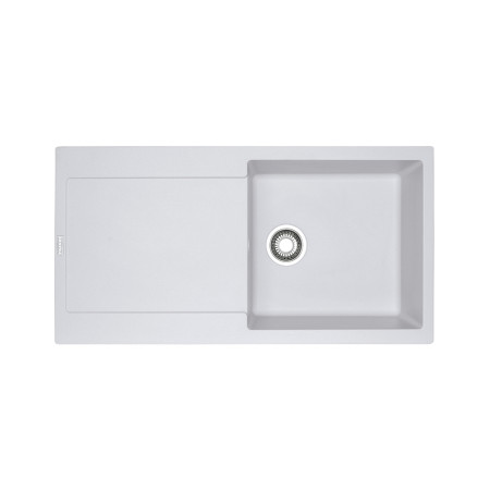 Гранитна мивка INSET MRG 611-97 3 1/2" WWK REV Mwhite