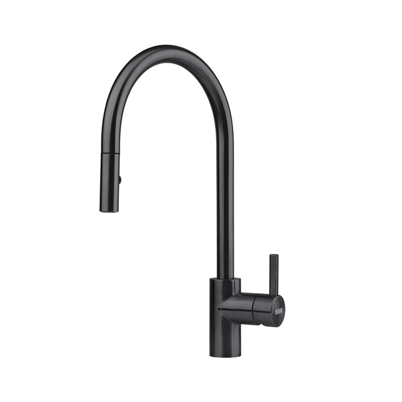 Смесител Eos Neo Pull Down Side PVD HP InduBlk SS Смесител Eos Neo Pull Down Side PVD HP InduBlk SS