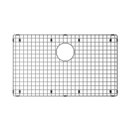 Скара за мивка Bottom grid with feet, stainless steel, 676x401x26mm