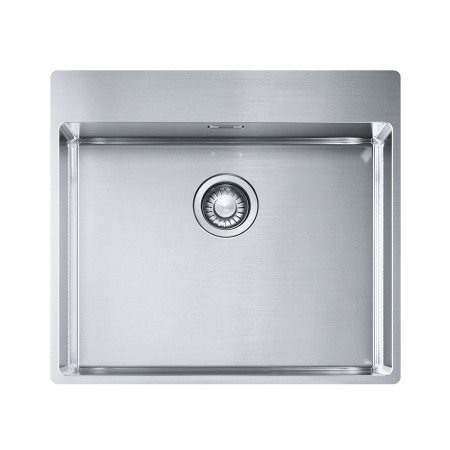 Мивка нс BXX 210-54 570x510 mm, WD Brushed WTL 3 1/2" WWK HO 2 tab holes,box