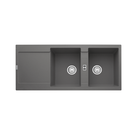 Гранитна мивка INSET MRG 621 3 1/2" WWK WOF M-Stonegrey