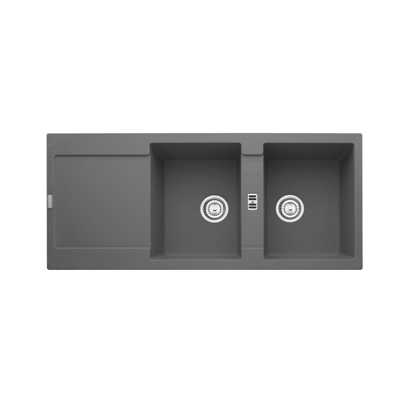 Гранитна мивка INSET MRG 621 3 1/2" WWK WOF M-Stonegrey Гранитна мивка INSET MRG 621 3 1/2" WWK WOF M-Stonegrey