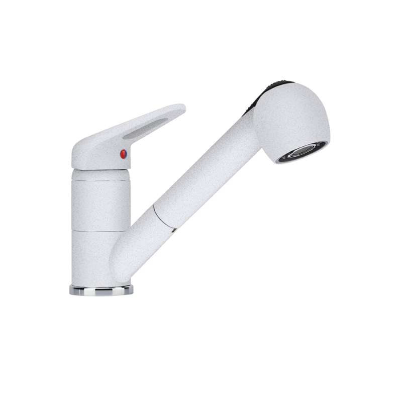 Смесител Novara Plus spray top HP polar white Смесител Novara Plus spray top HP polar white