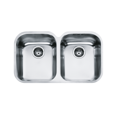 Мивка нс UNDERMOUNT AMX 120 3 1/2" WWK ND Satin bowls