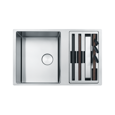 Мивка нс UNDERMOUNT BWX 120-41-27 3 1/2" WWK TL 2TH REV BOX