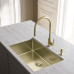 Смесител Tap Eos Neo Pull Down Side, PVD, HP Gold