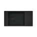 Гранитна мивка Fresno 111-86, 860×458 mm, 3 1/2, with waste kit, reversible, black matt