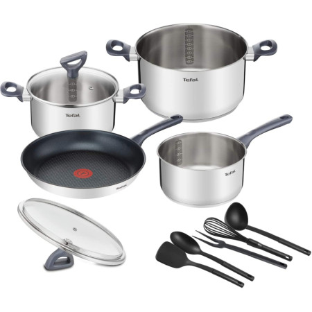 Комплект тигани и тенджери TEFAL G713SB45