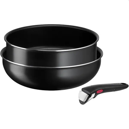 Комплект тигани и тенджери TEFAL L1539153